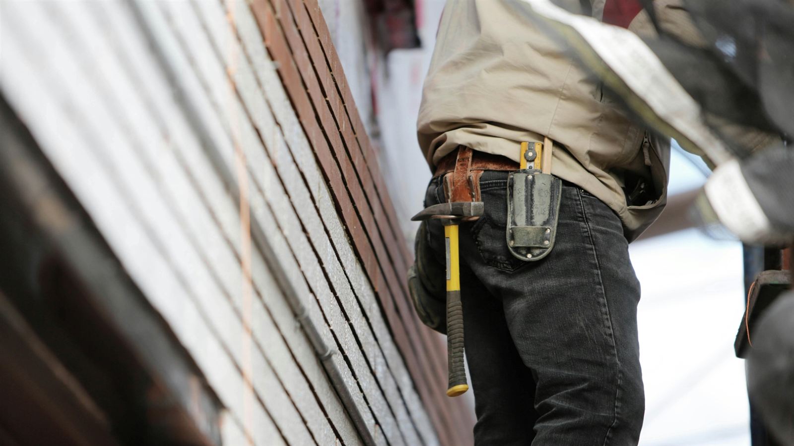 Handwerker bei der Arbeit